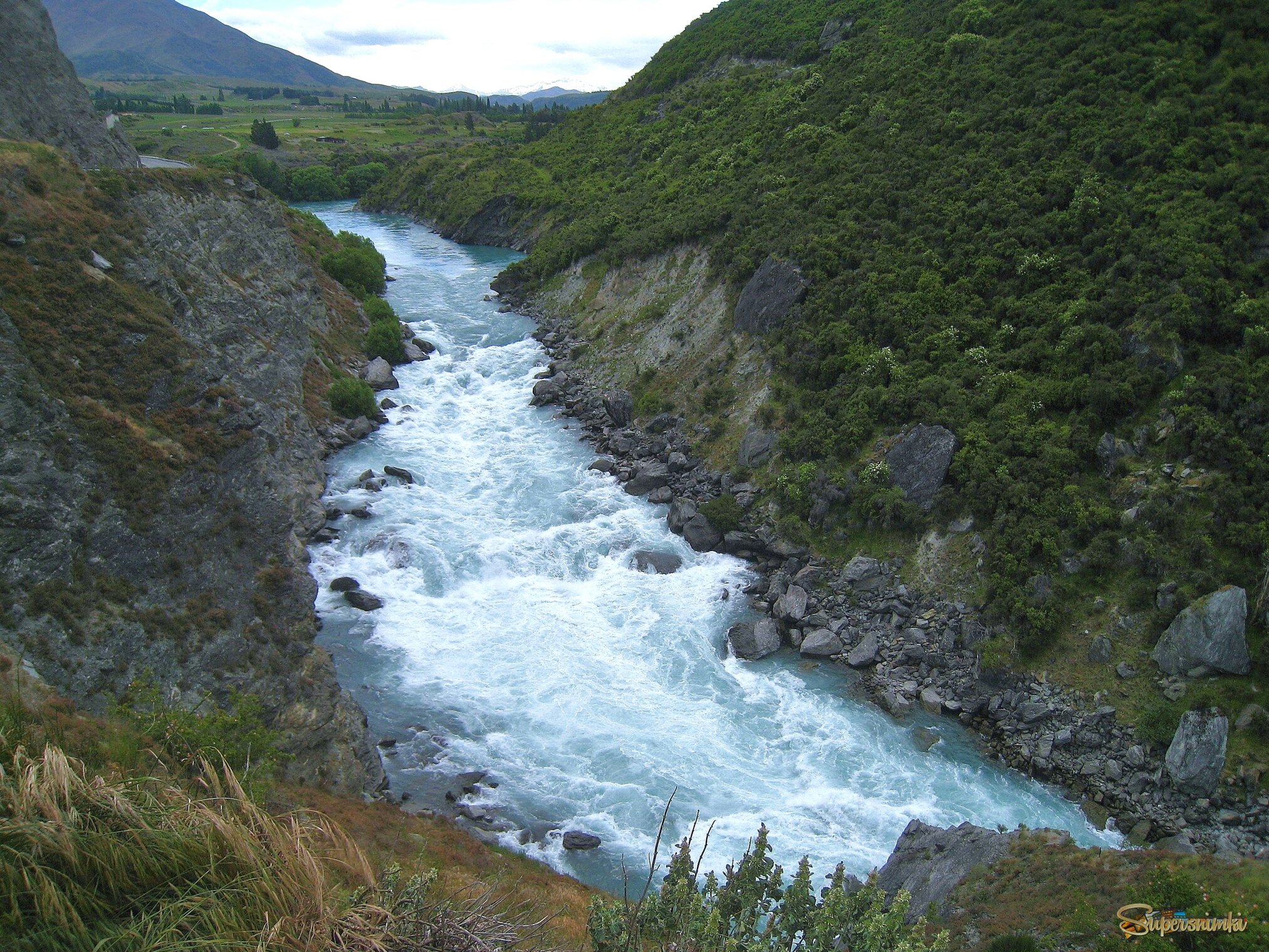 Каварау Гордж, Южный остров, Новая Зеландия.