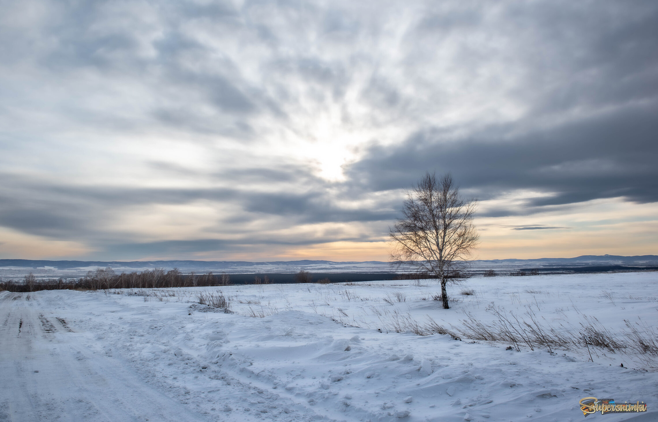 Степь да степь...