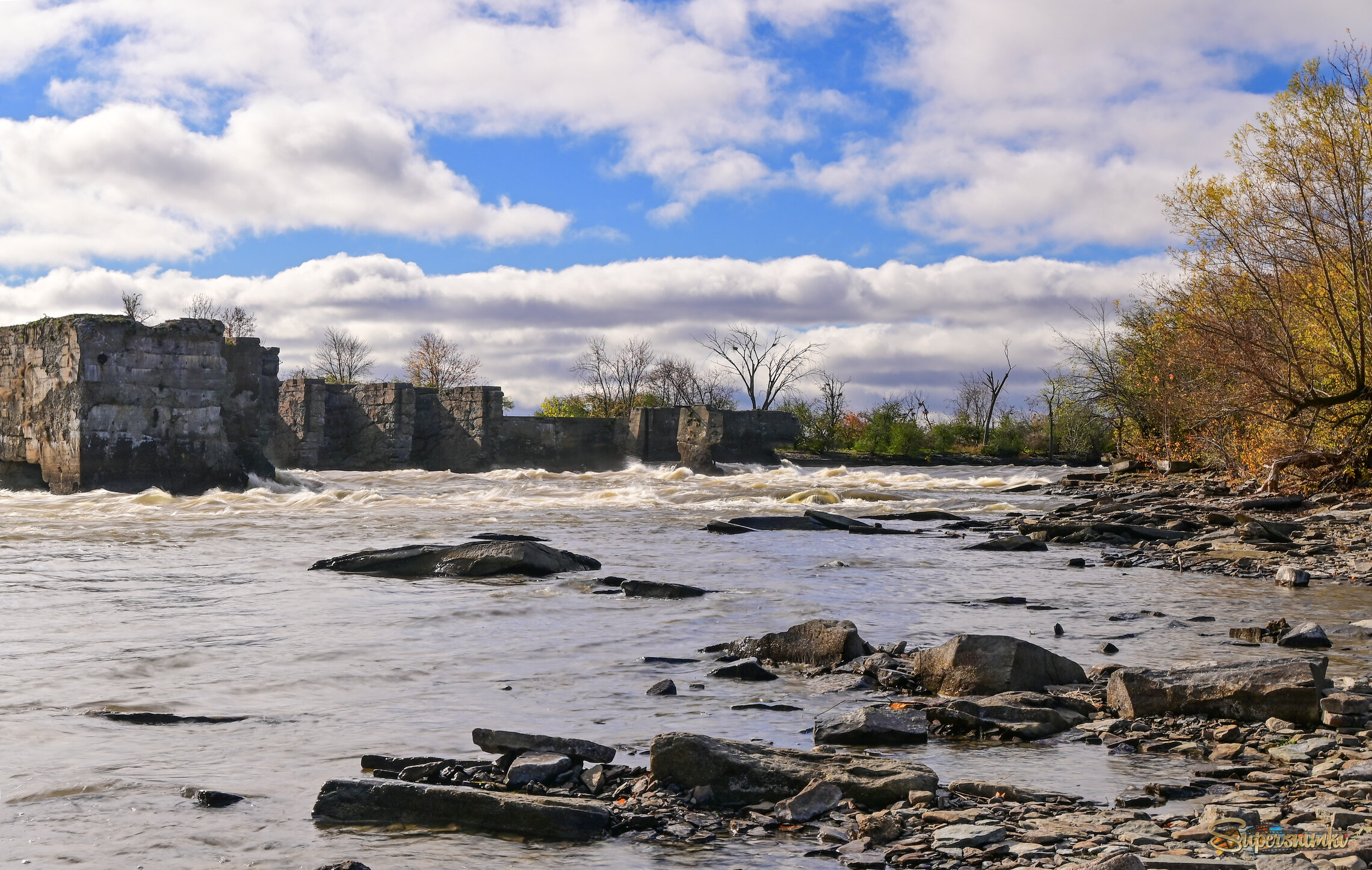 Когда то здесь крутились турбины
