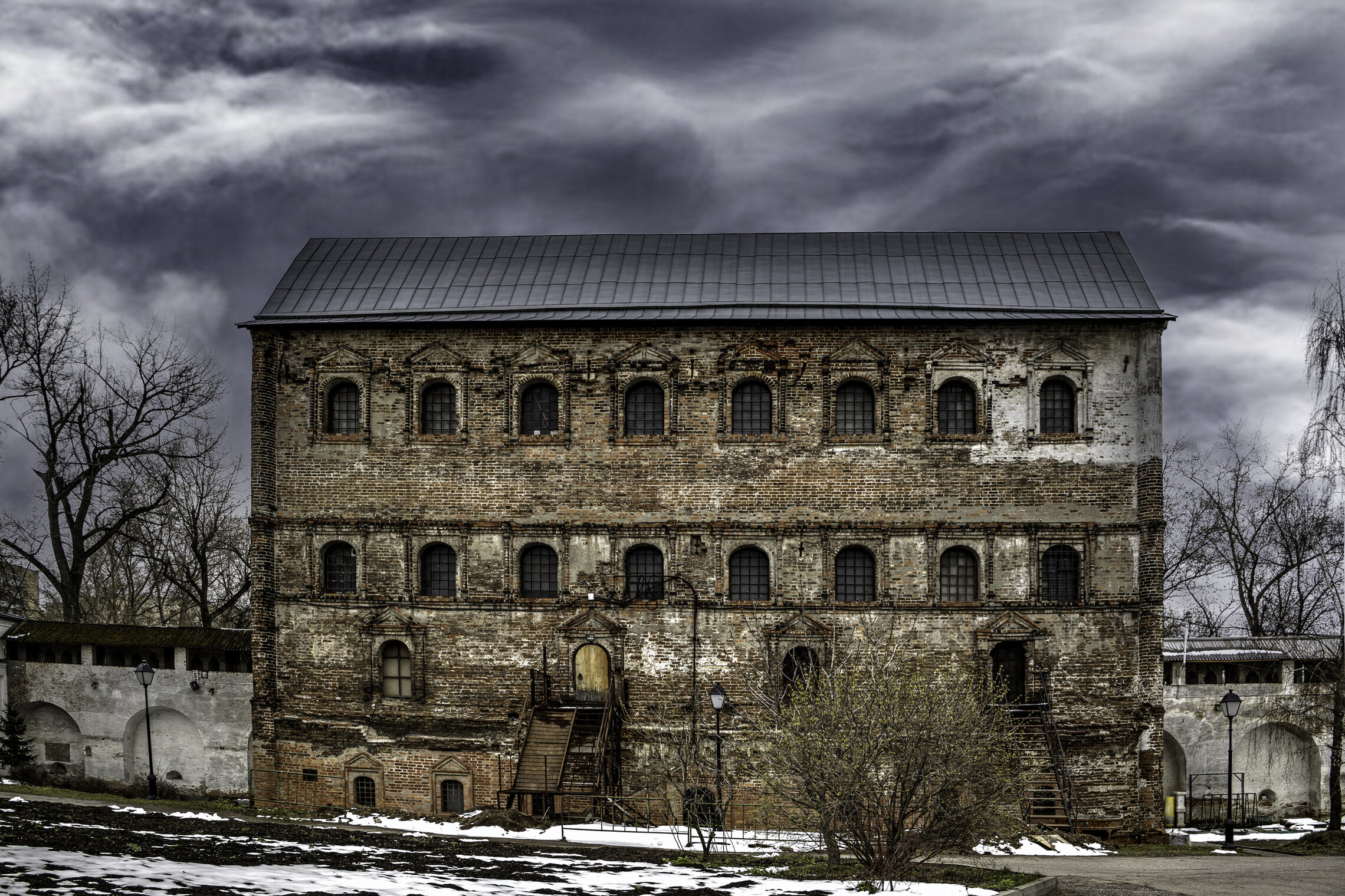 Симонов Успенский монастырь. Сушило​ (интерьер)