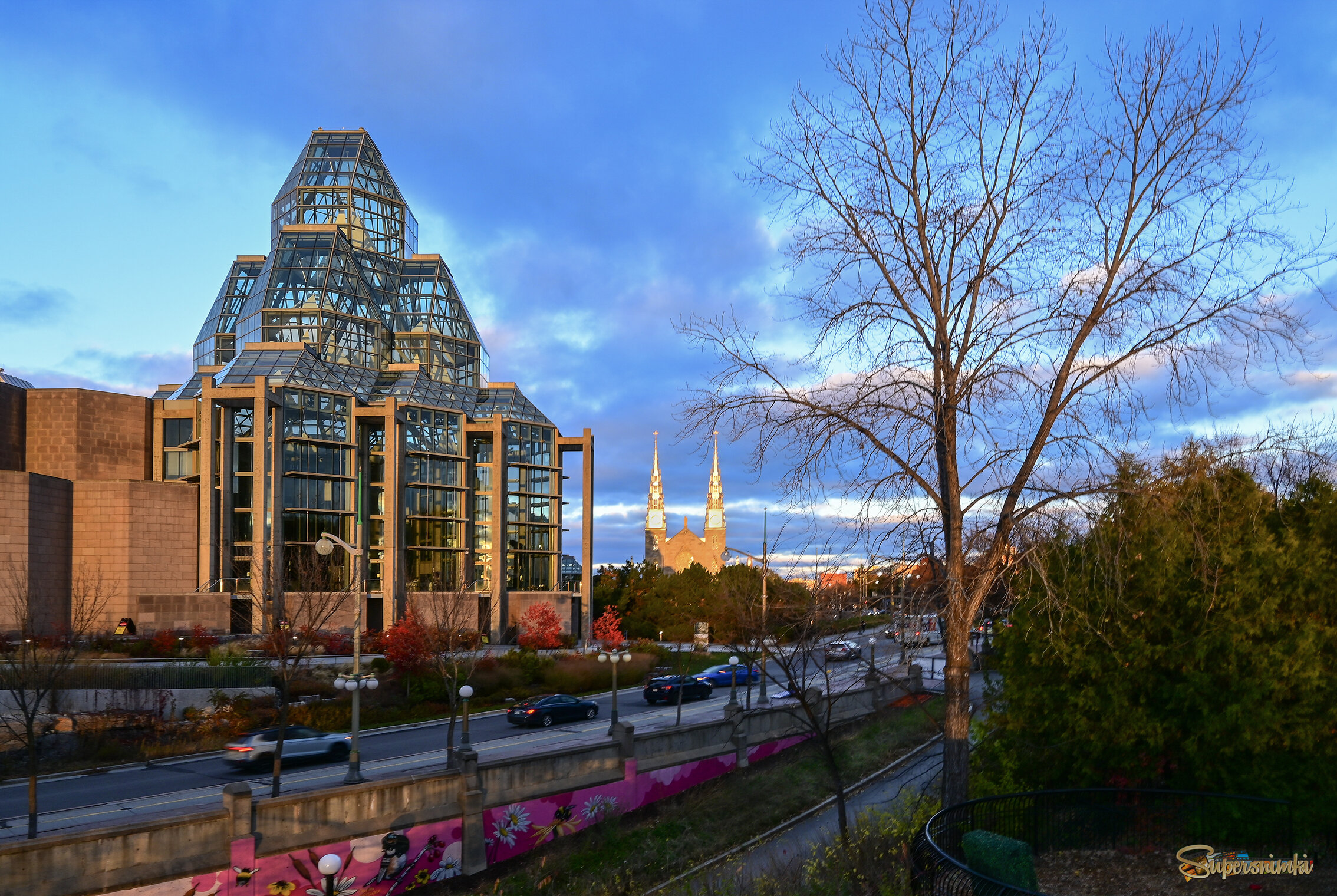 Въезд в город