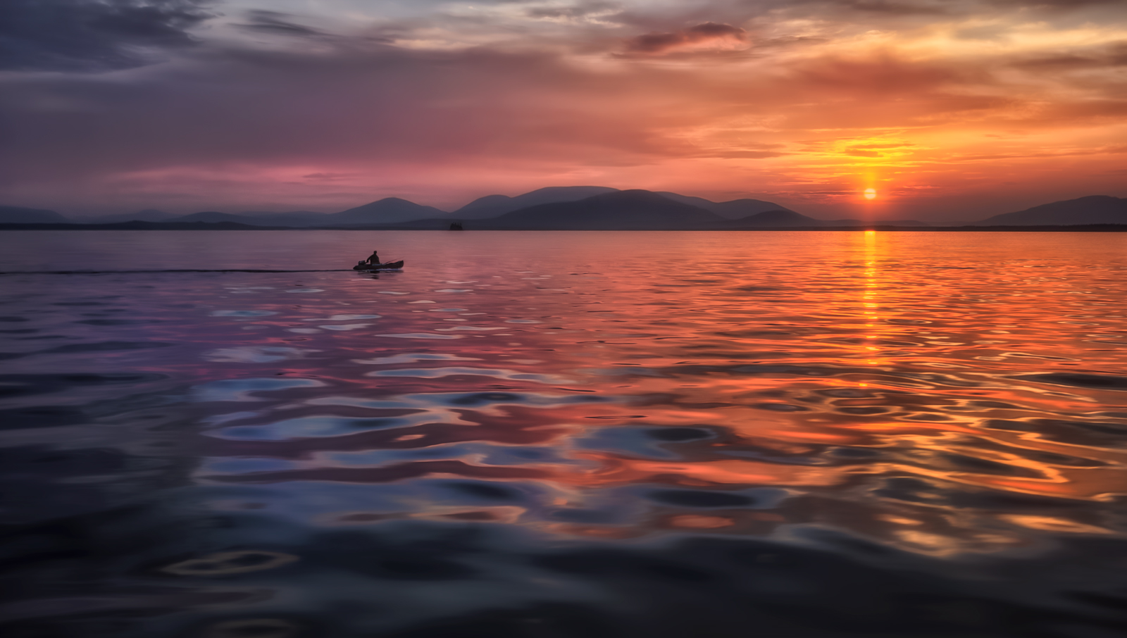 на вечернюю рыбалку..