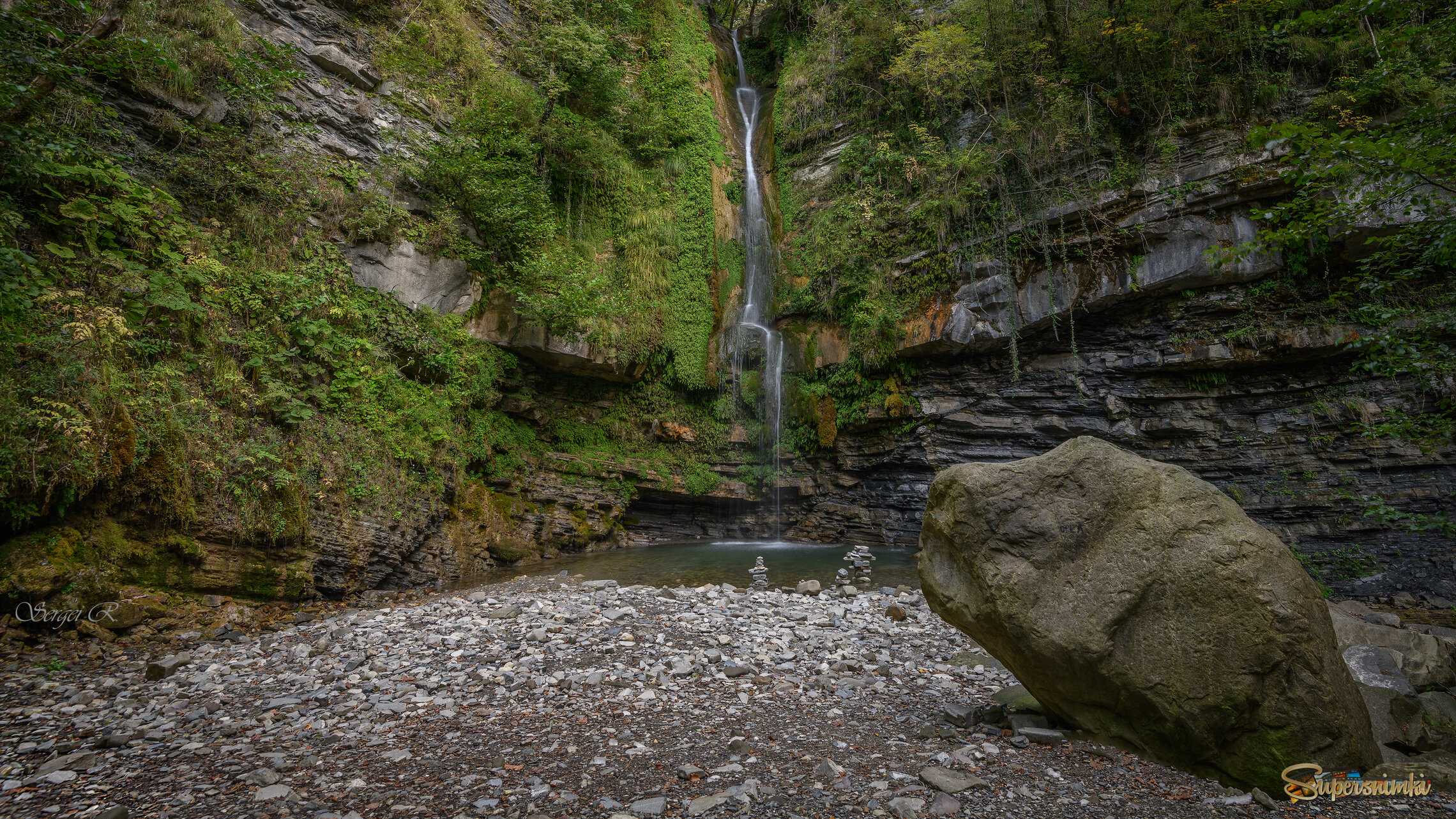 Водопад Игристый.