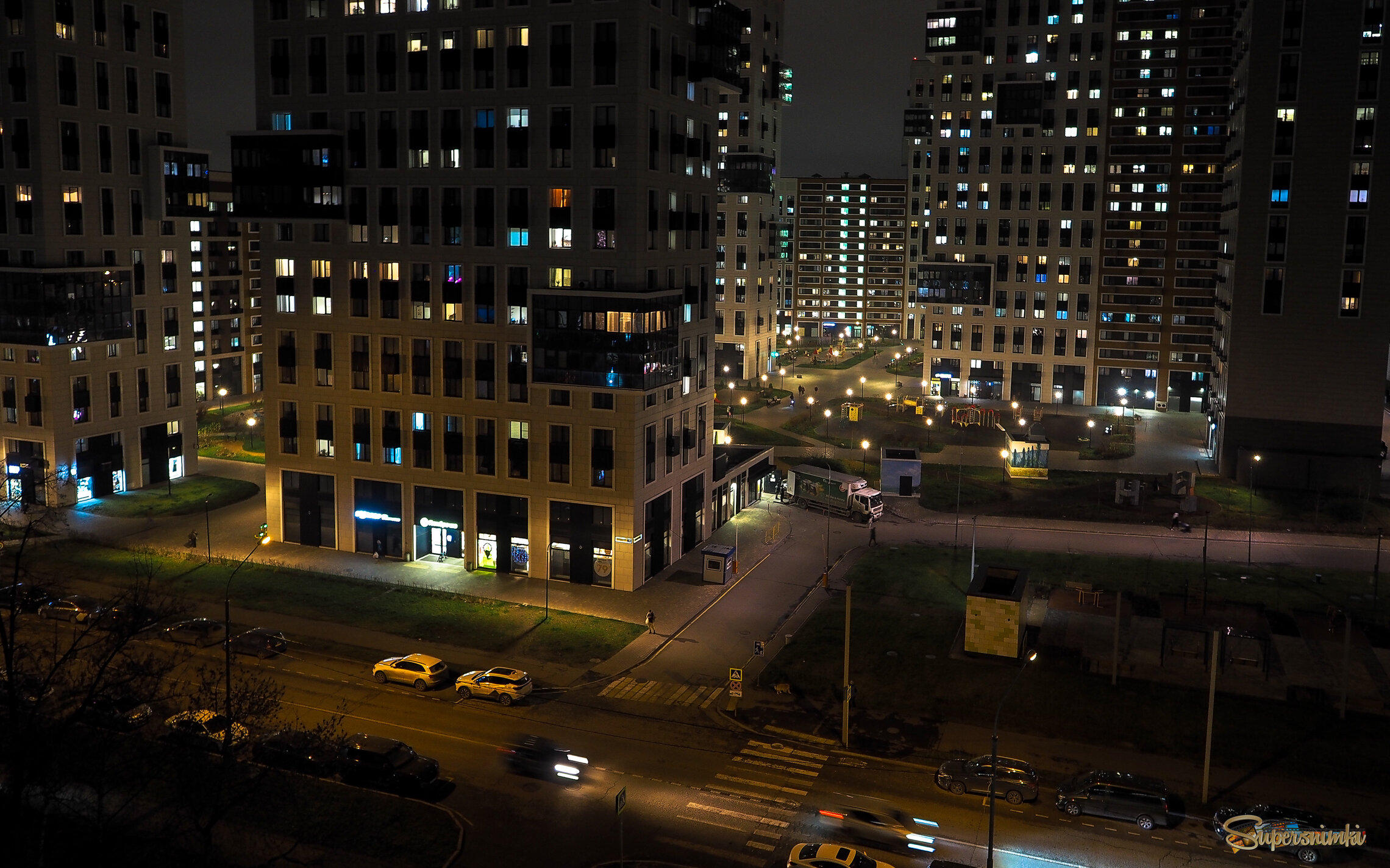 Вечер в городе