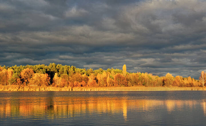 Бабье лето.. между небом и водой