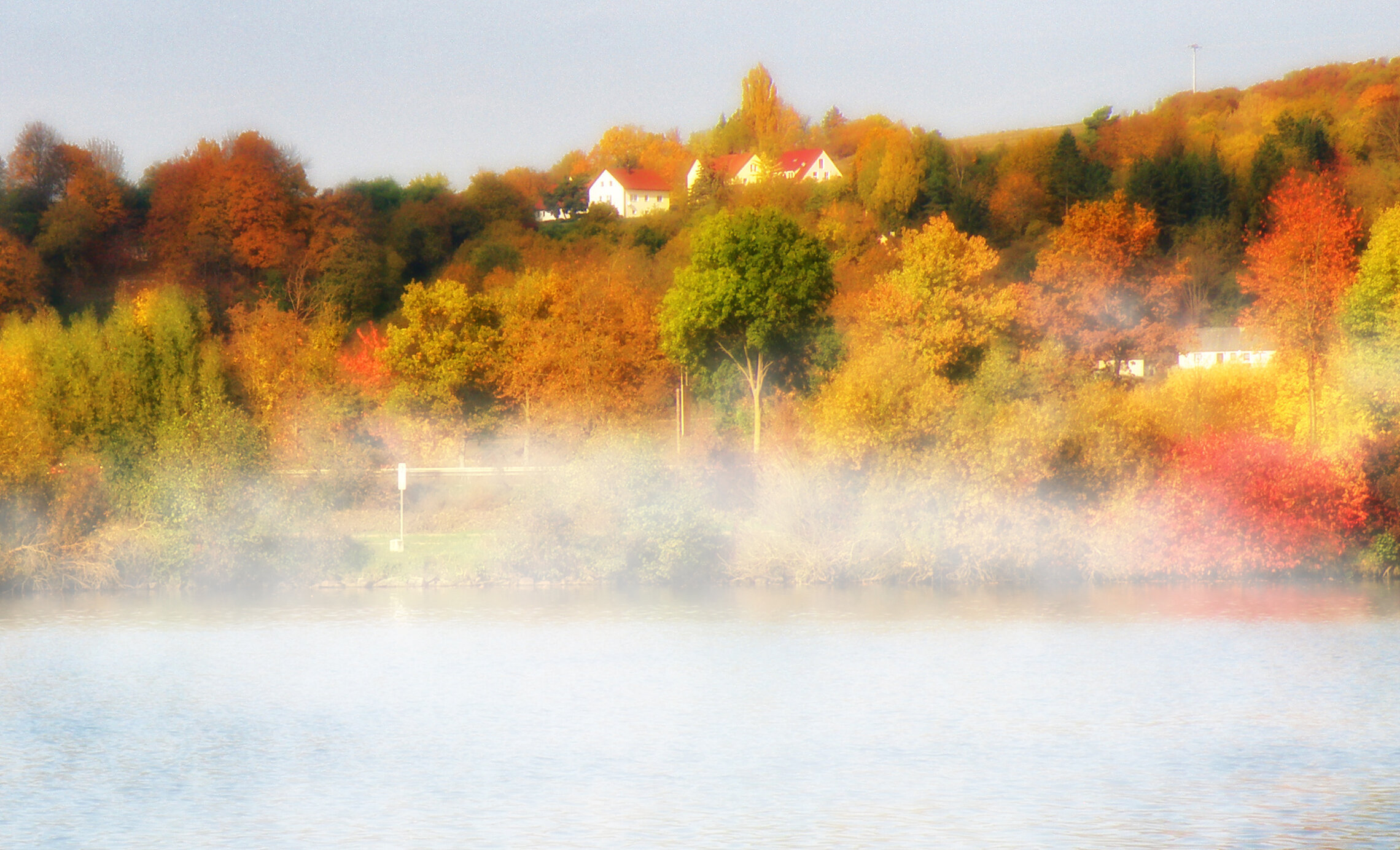 Тумен над рекой.