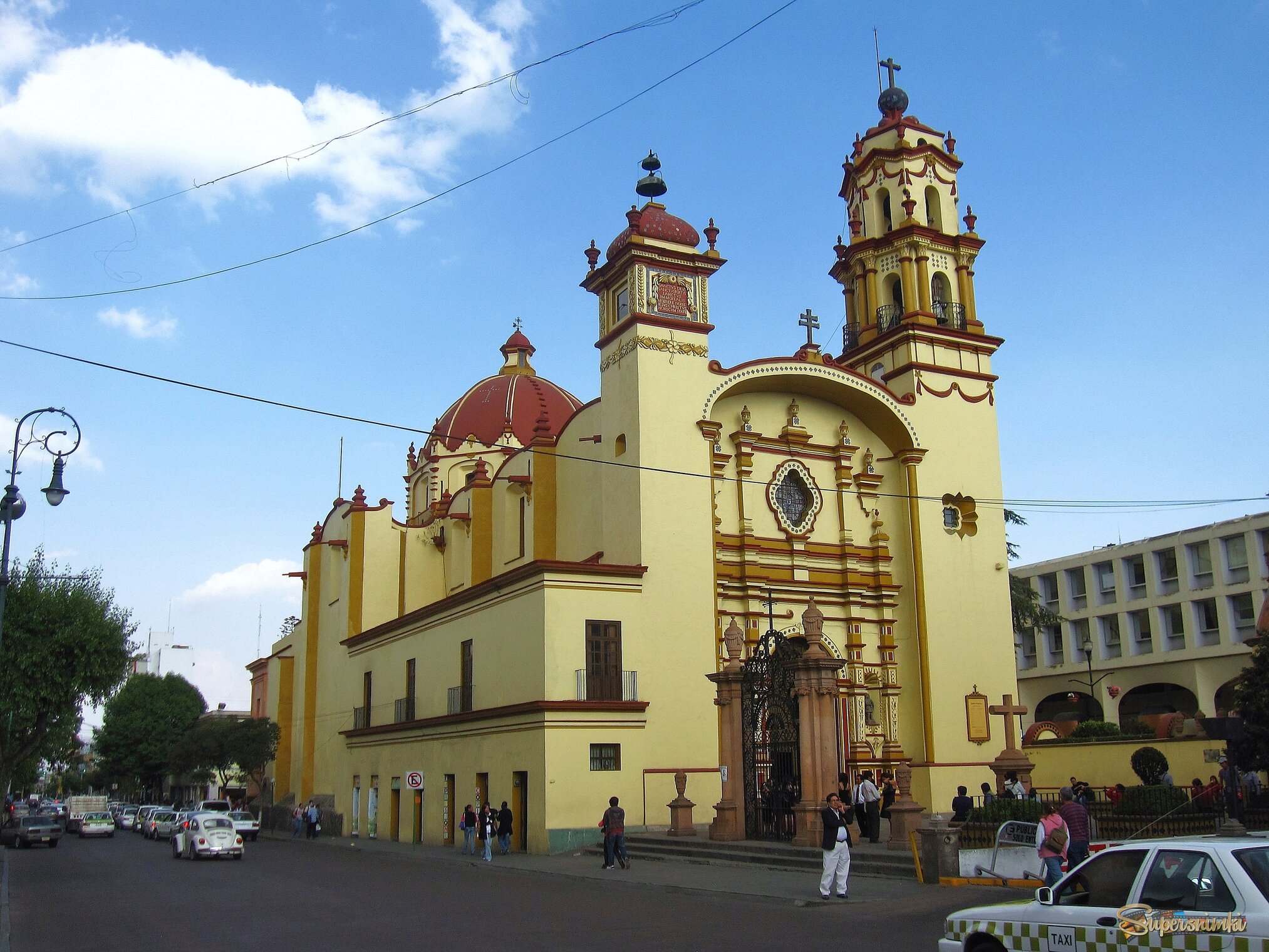 Храм Святого Креста, Толука, Мексика.