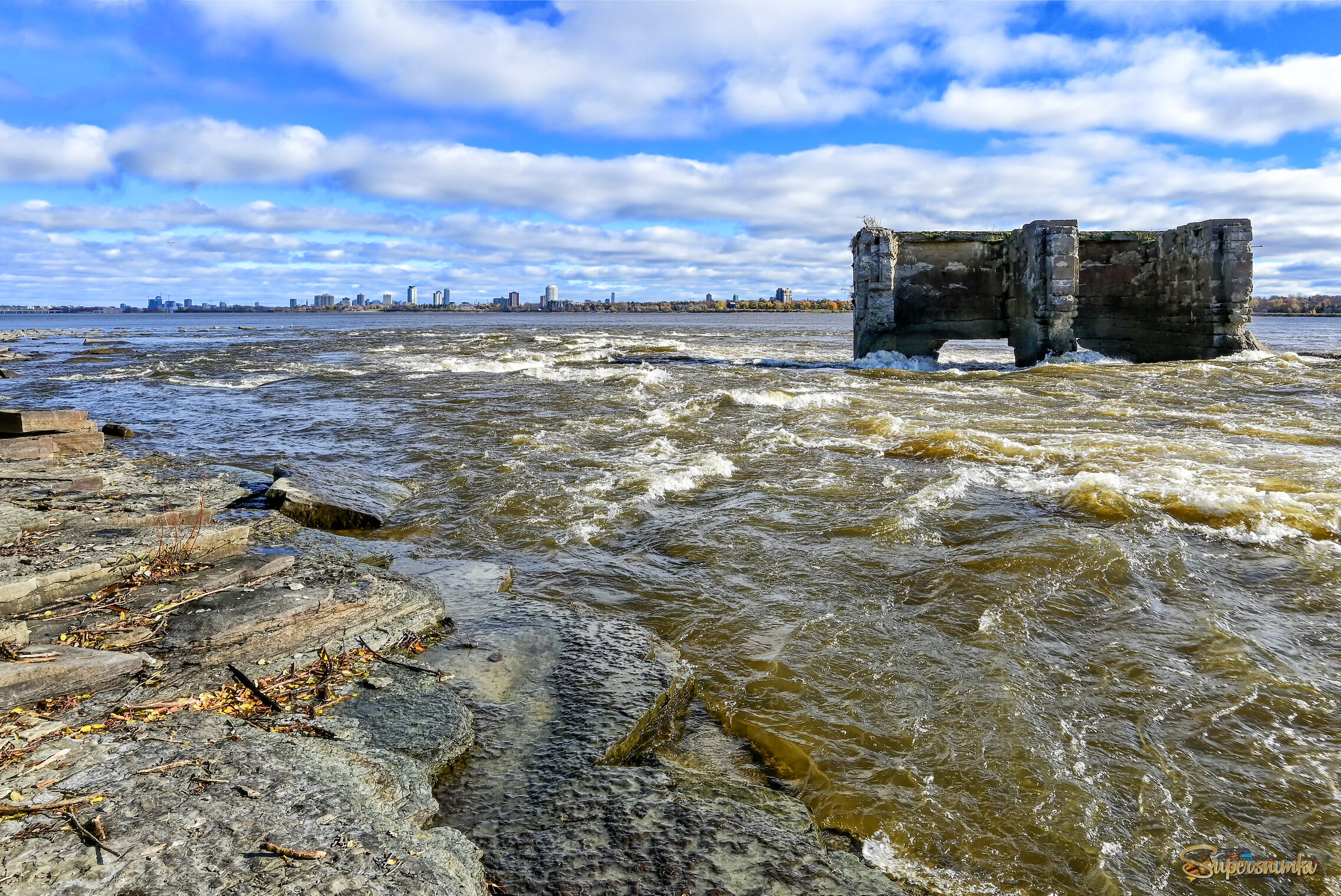  Deschênes Rapids dam