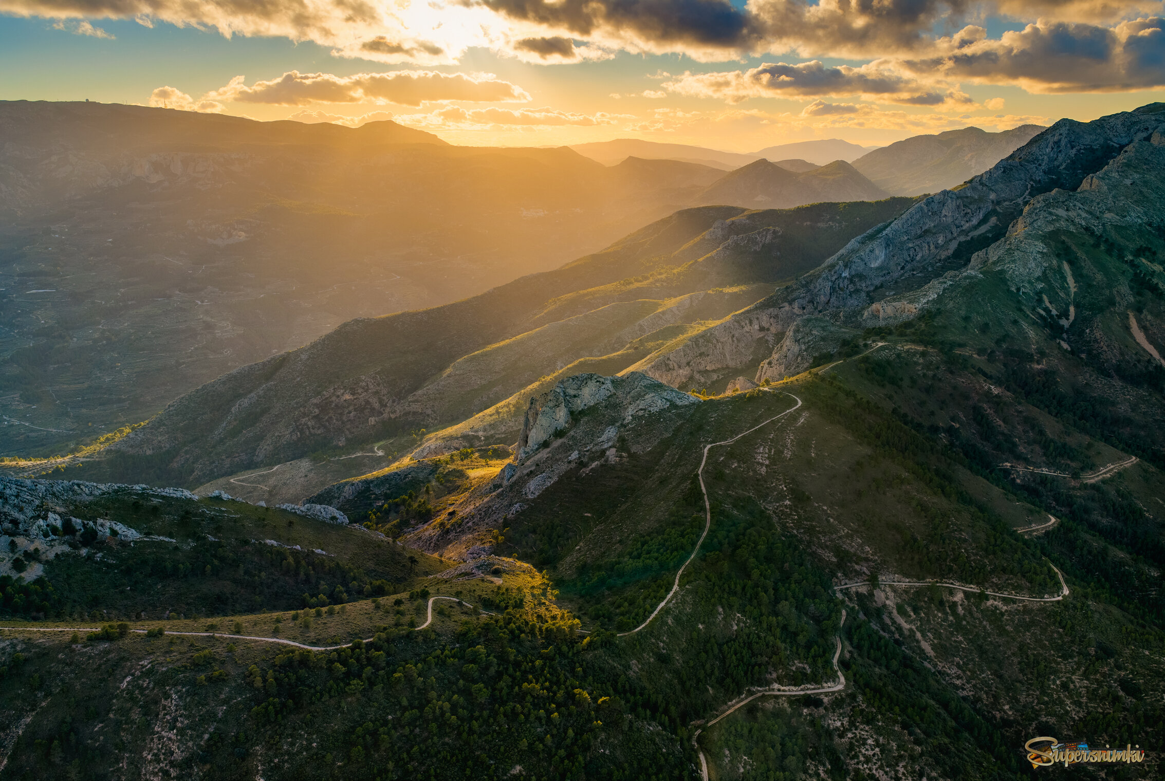 Вечер в горах