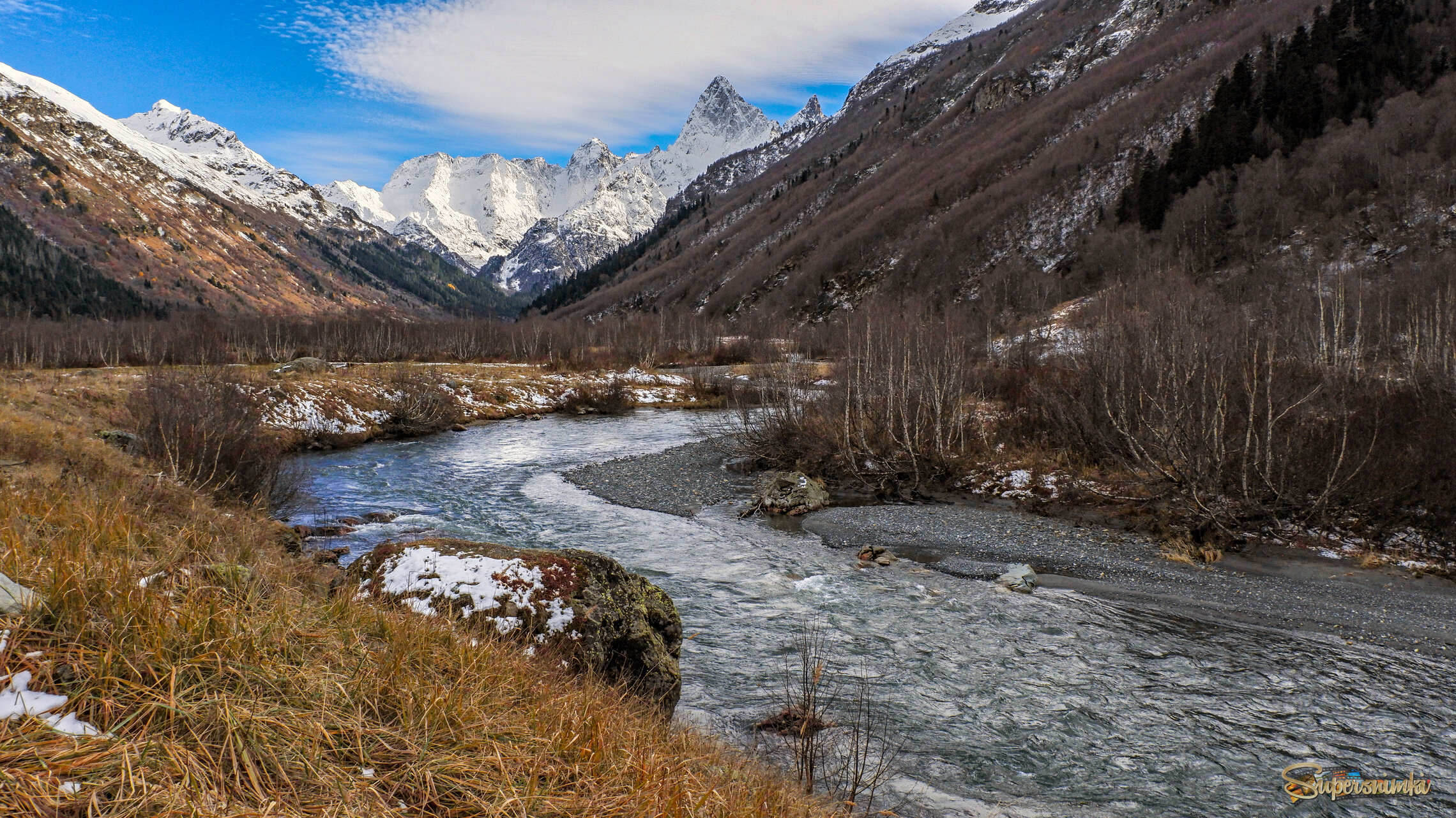 В ущелье Гоначхир.