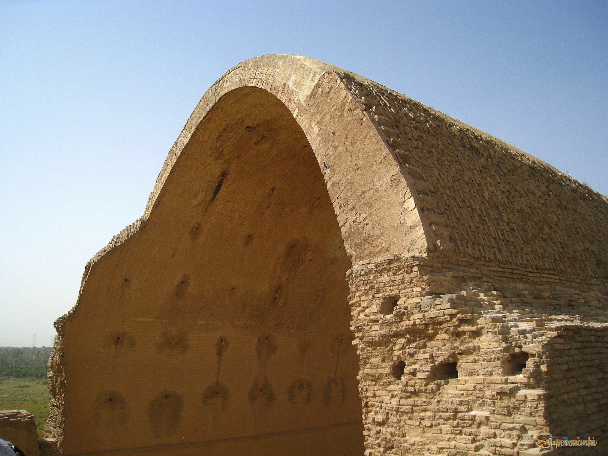 Дворец последнего правителя Персии из династии Сасанидов, Ирак.