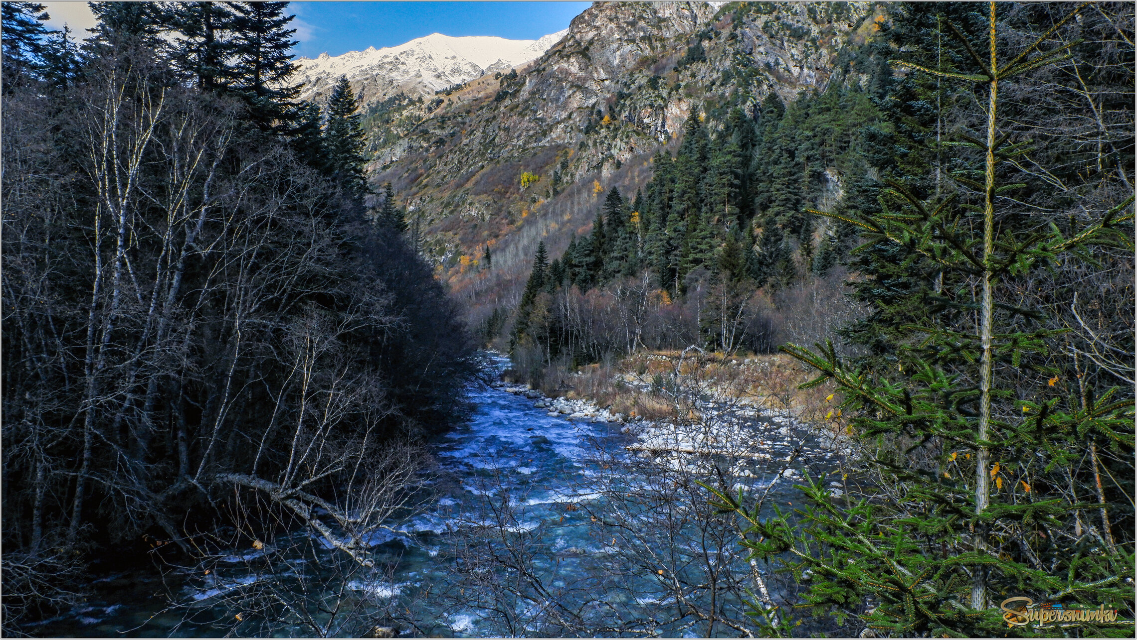 В Гоначхирском ущелье.