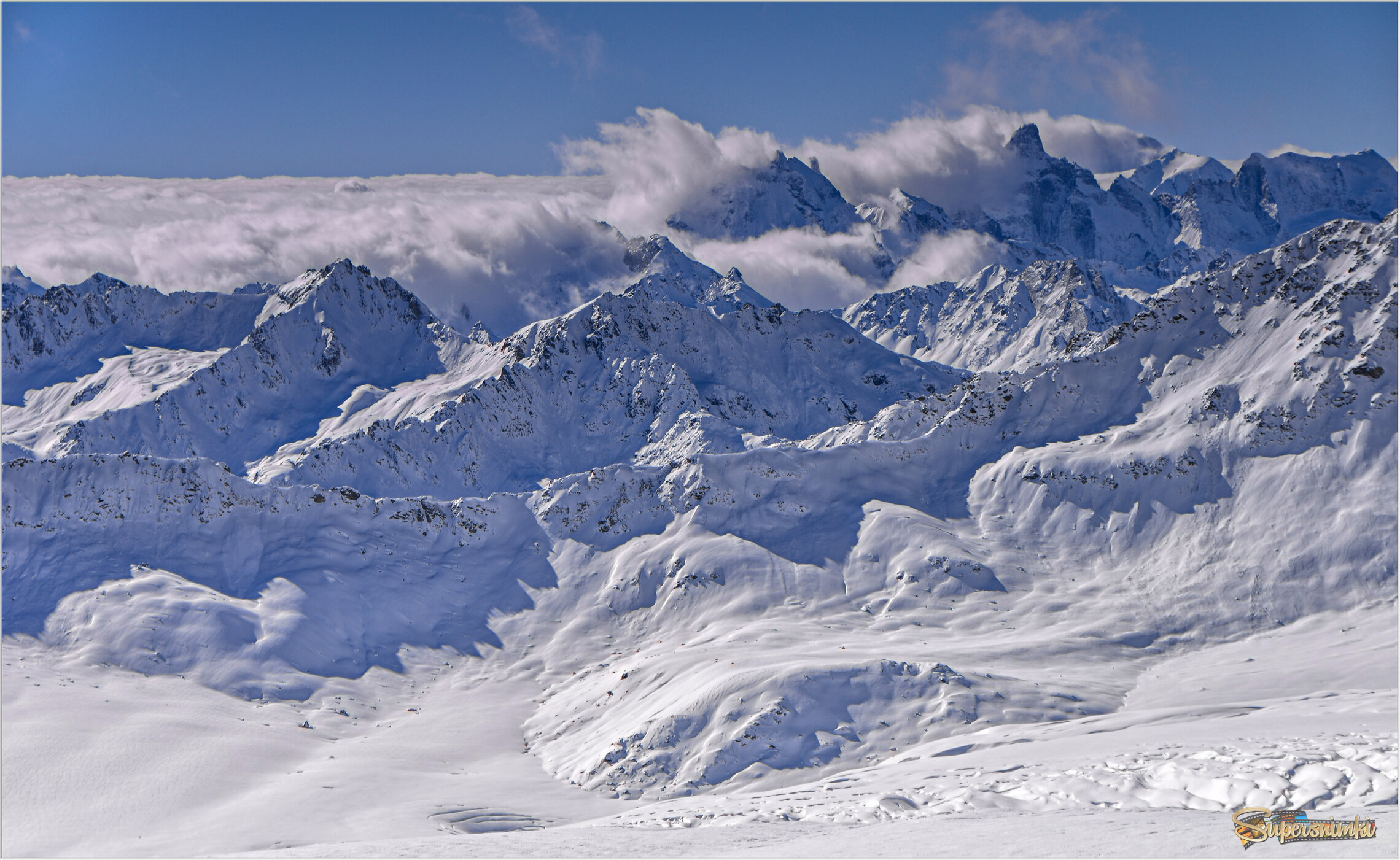 В царстве вечных льдов и снегов.