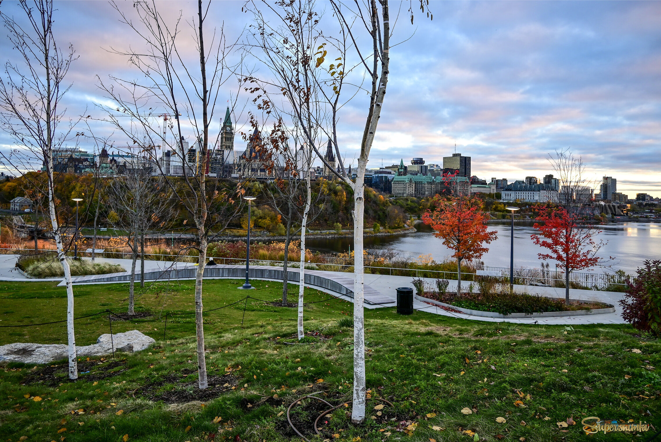 Вечер на холме