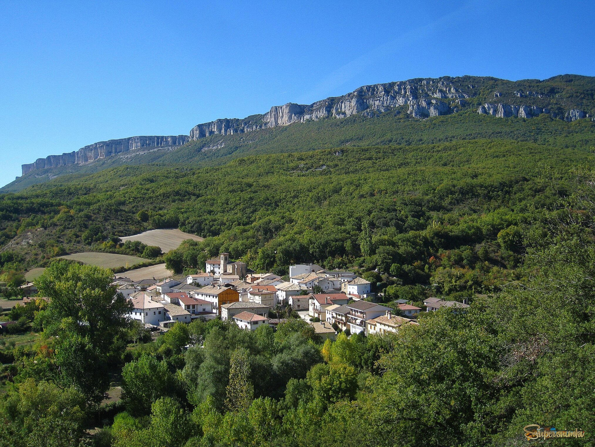 Город Артавия, Наварра, Испания.