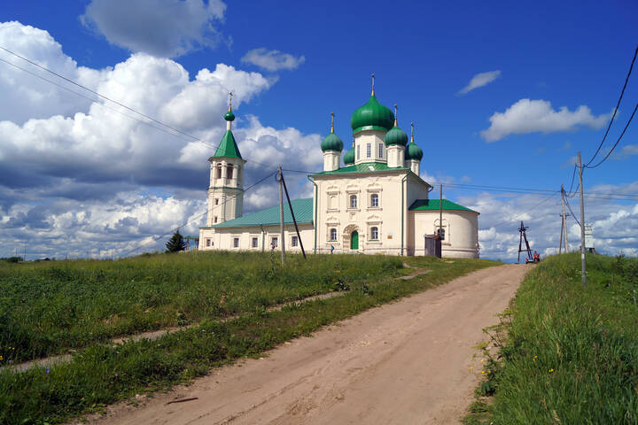 Церковь Димитрия Солунского (1726—1765).Село Ломоносово.