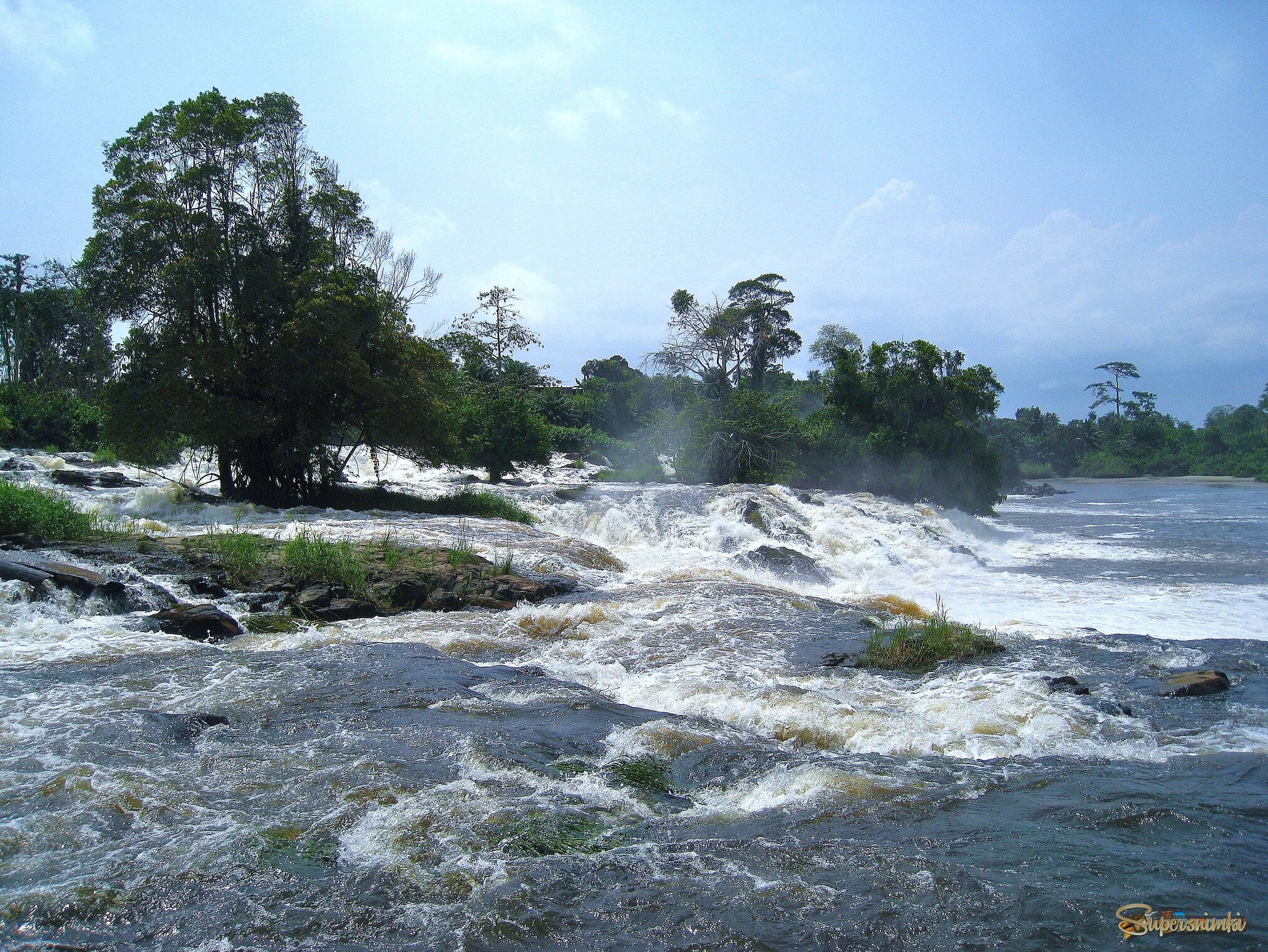 Водопад Лобе.