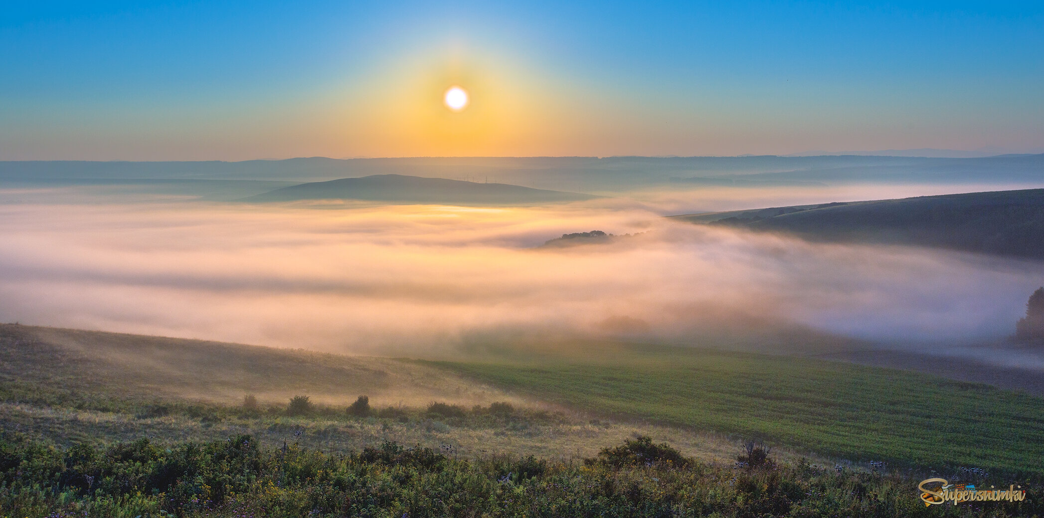На рассвете