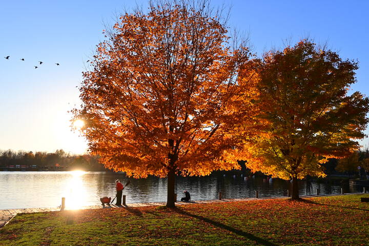 Готовясь к отходу