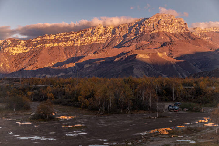 У озера Гижгит.