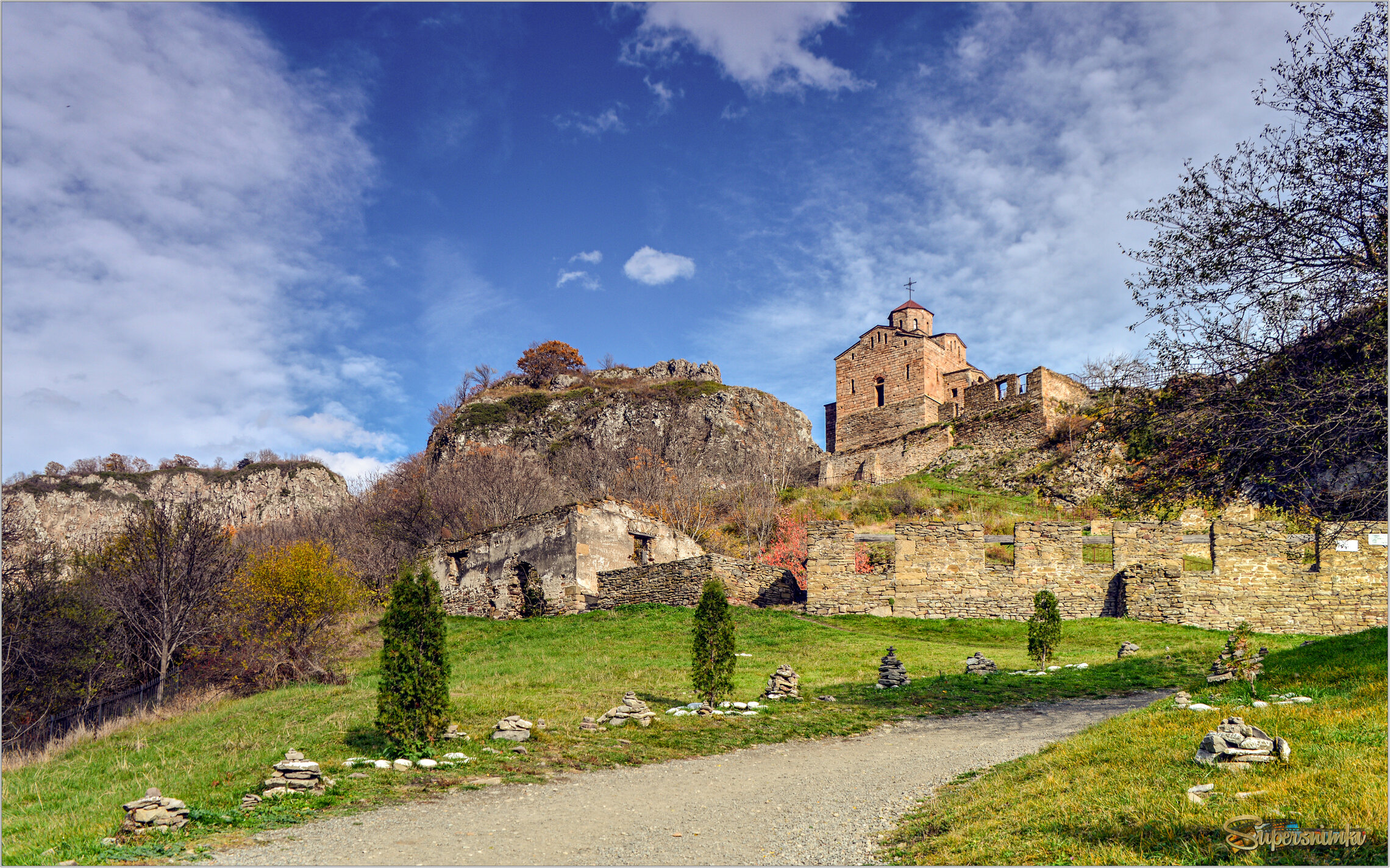 На пути к храму...