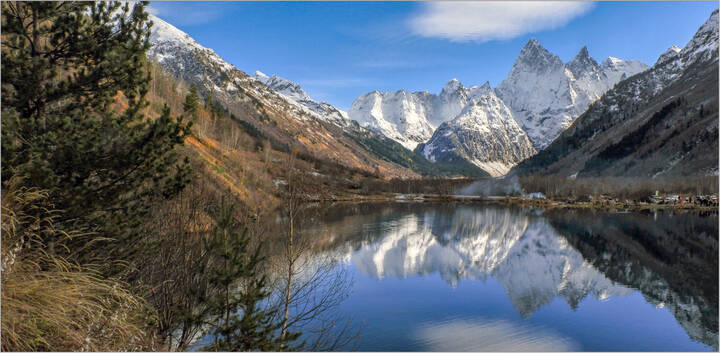 В Гоначхирском ущелье.