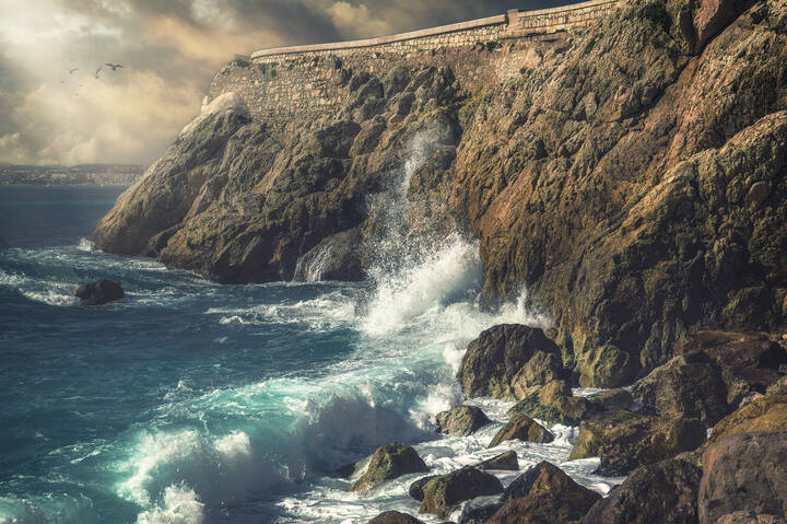 Песня прибоя...