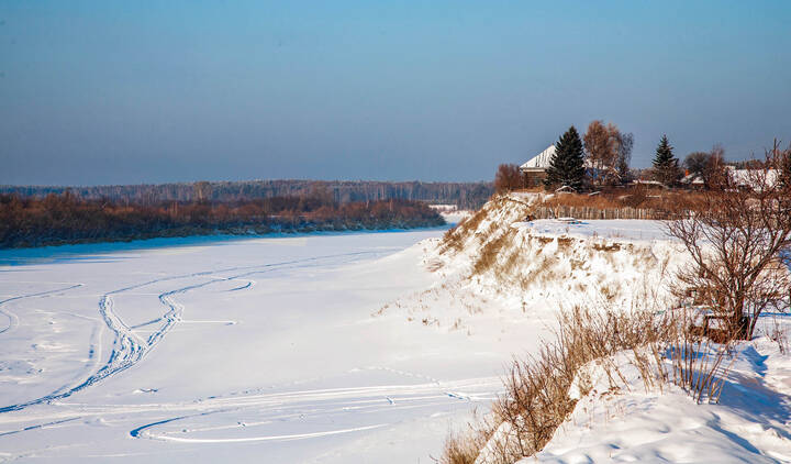 Зимняя тишина.