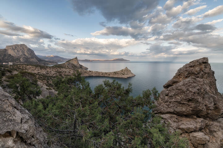 На закате дня...