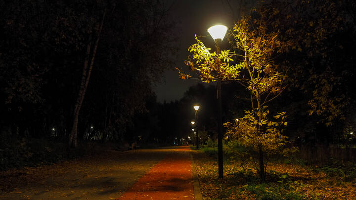 Осенний Вечер в Городе