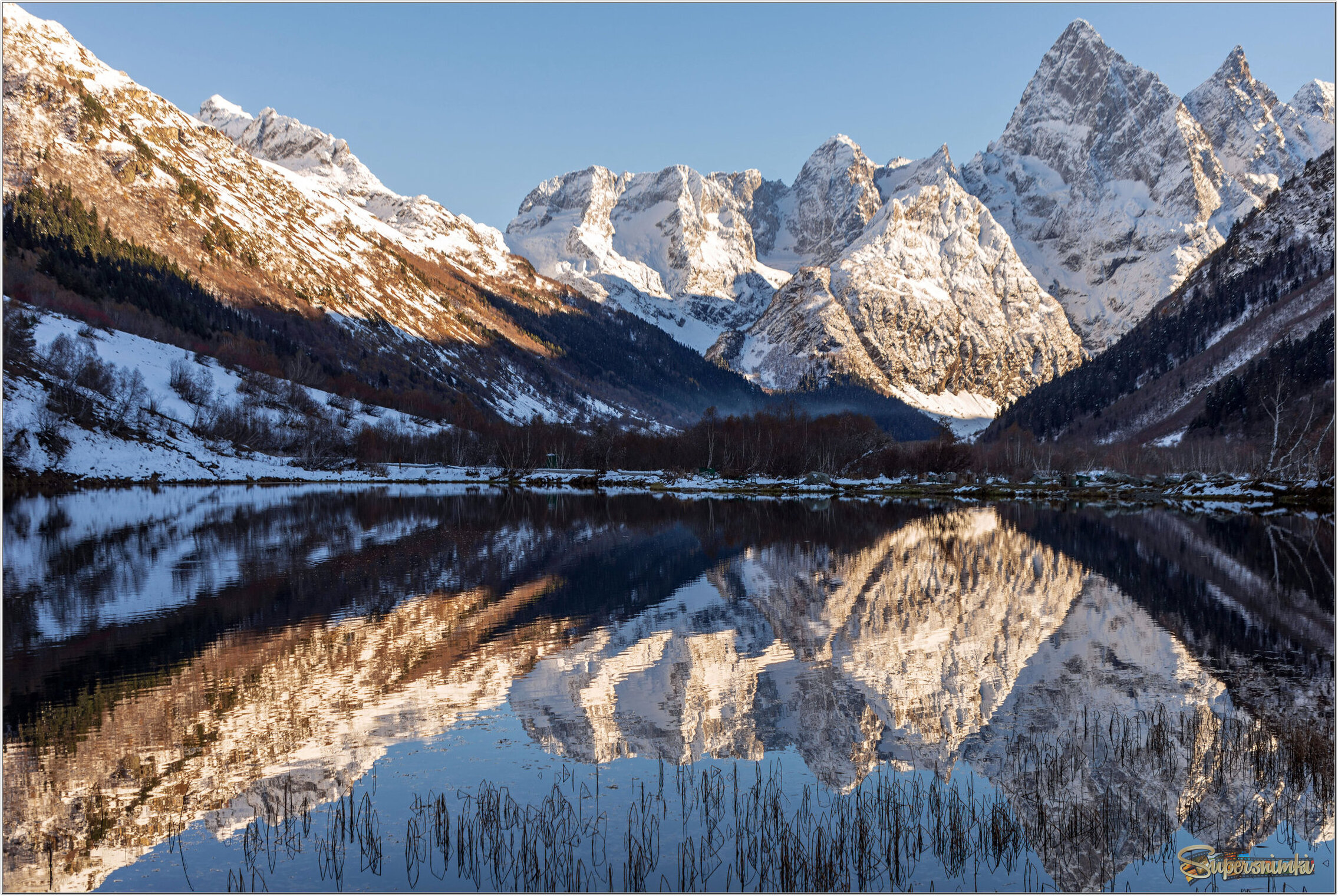 На высокогорном озере.