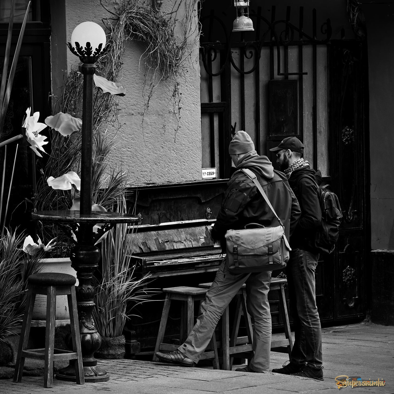 Пианино в городе