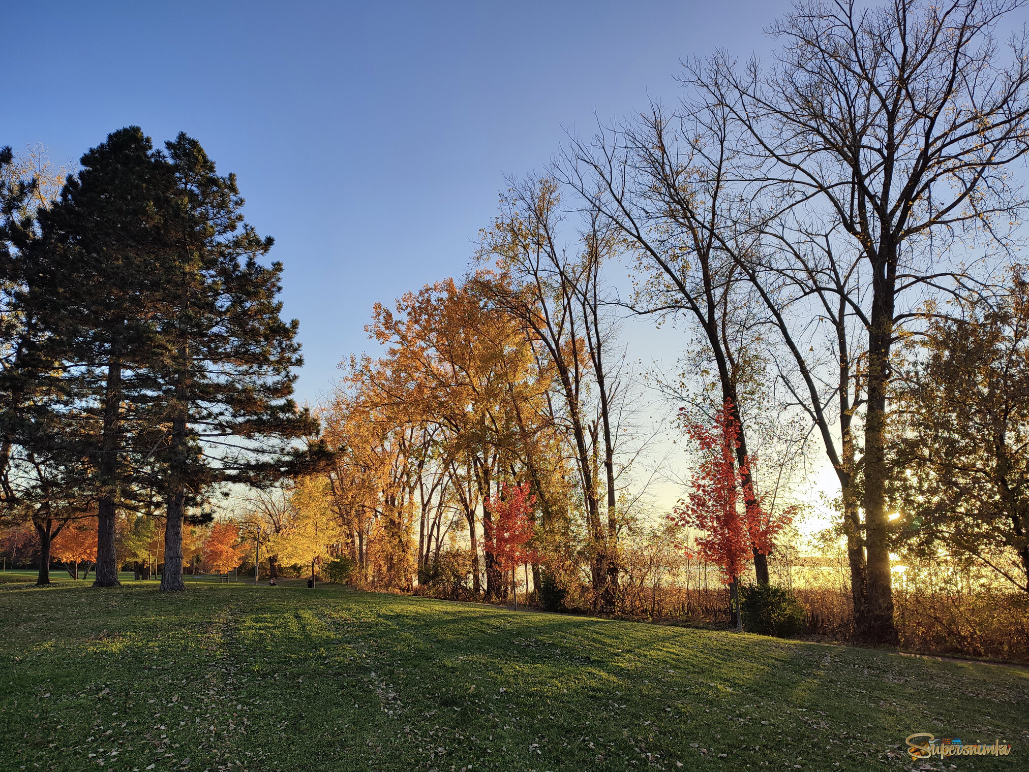 Стояли тёплые деньки