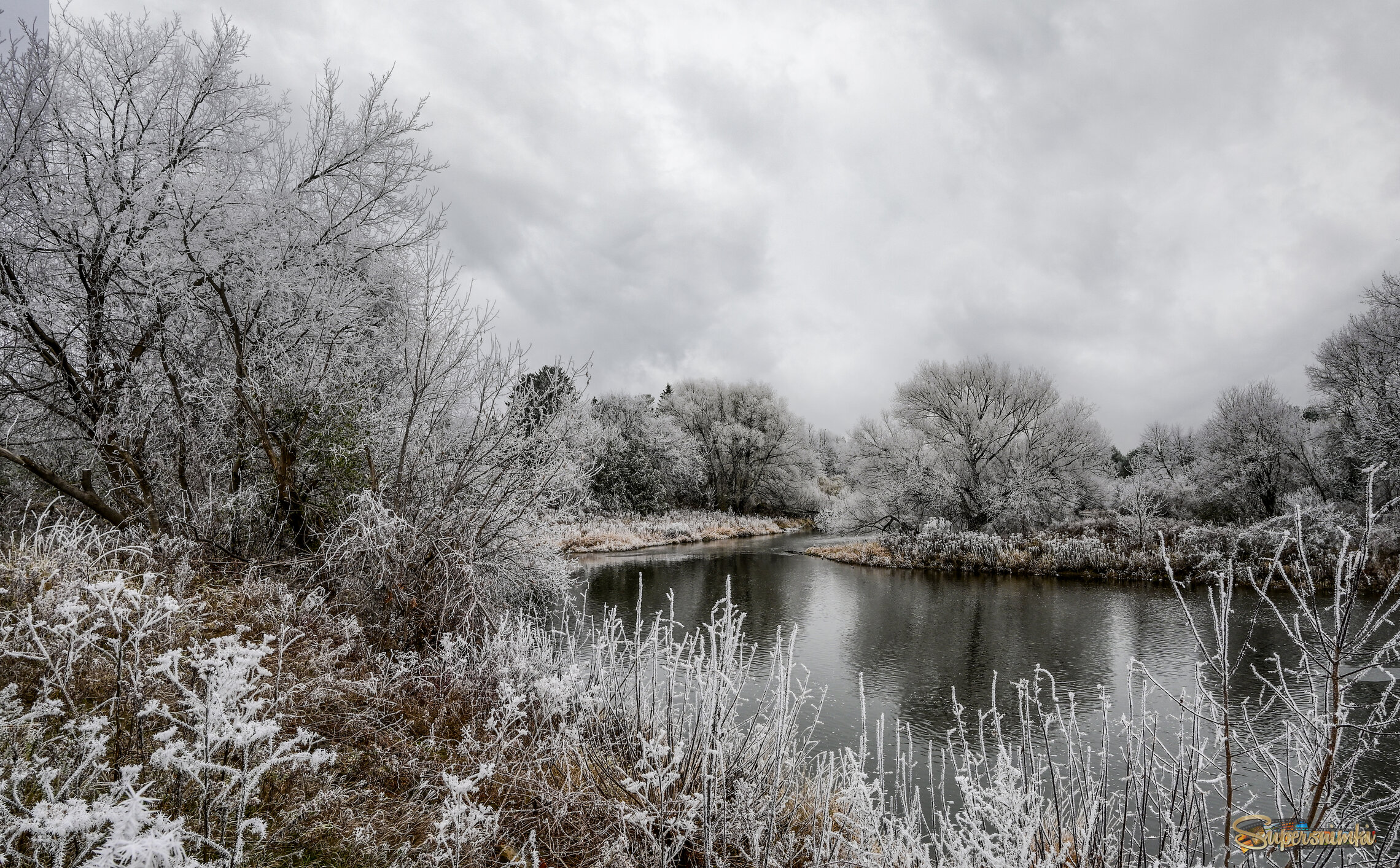 Набежали снежные тучи