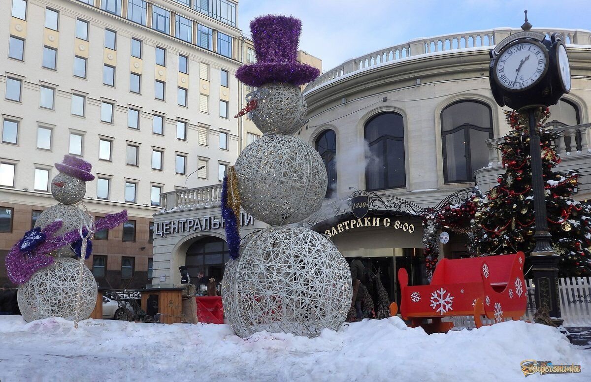Новогодняя Москва