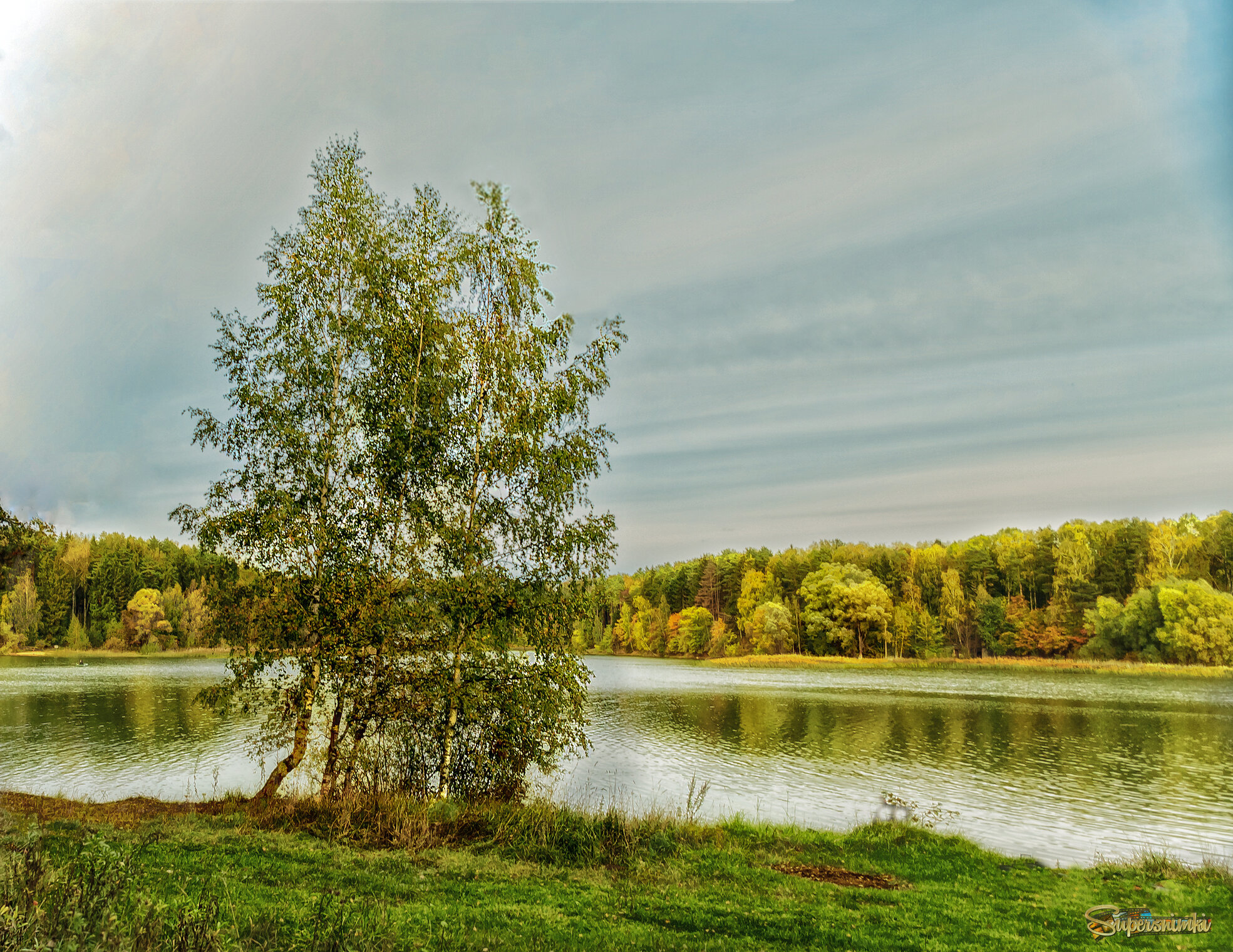 "Стоит береза над рекой,,,"