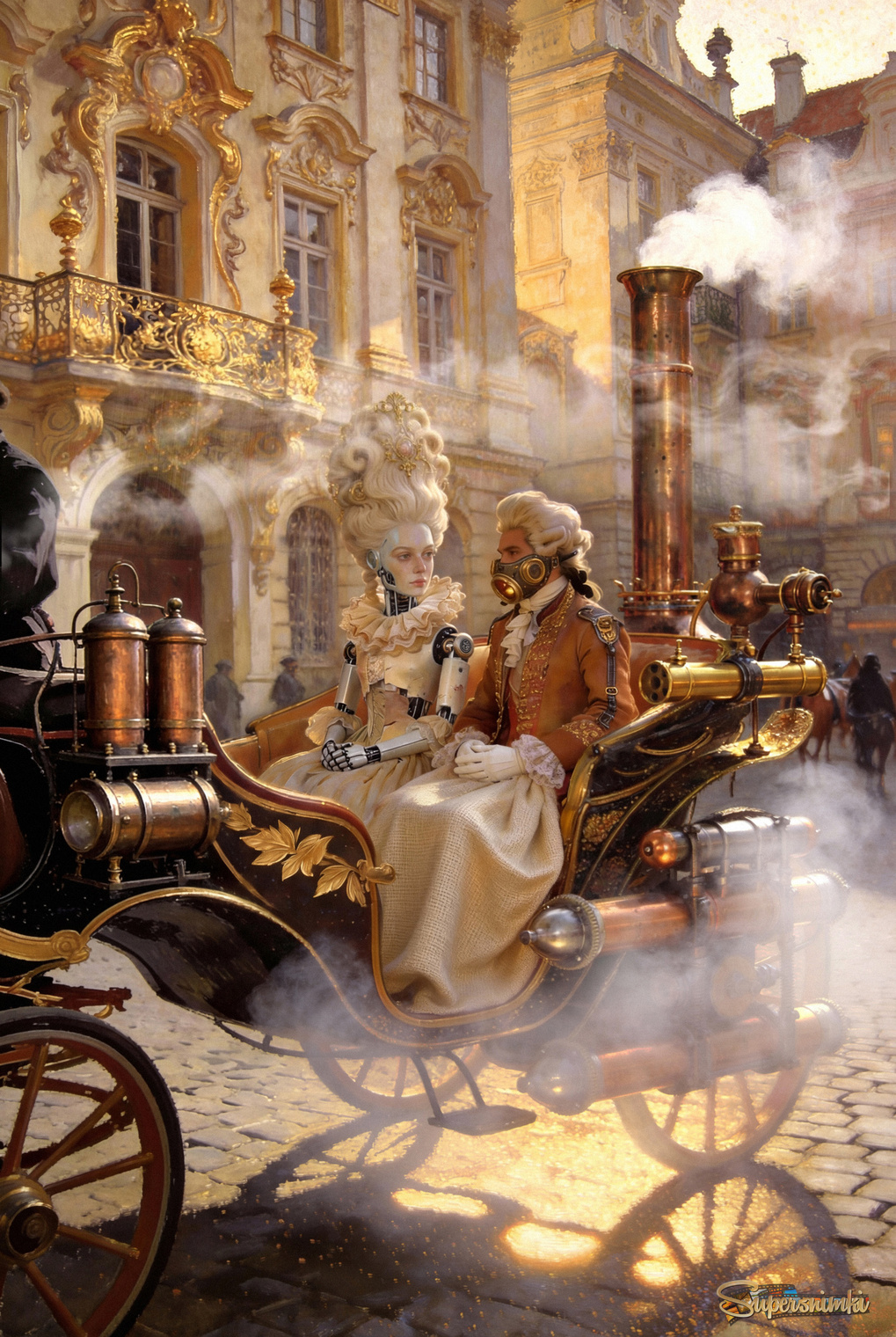 Пламя и лёд механических куртизанок