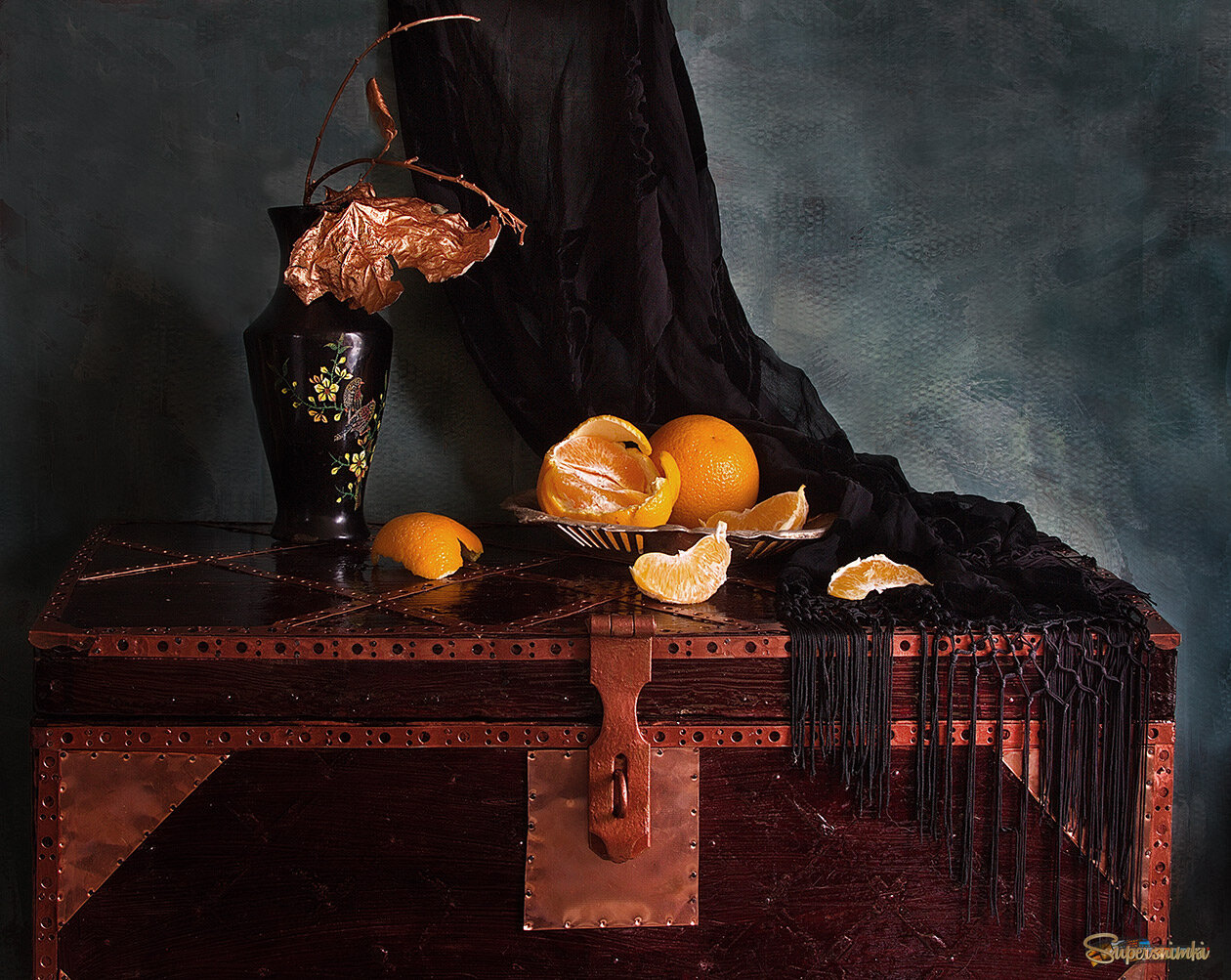 С апельсинами