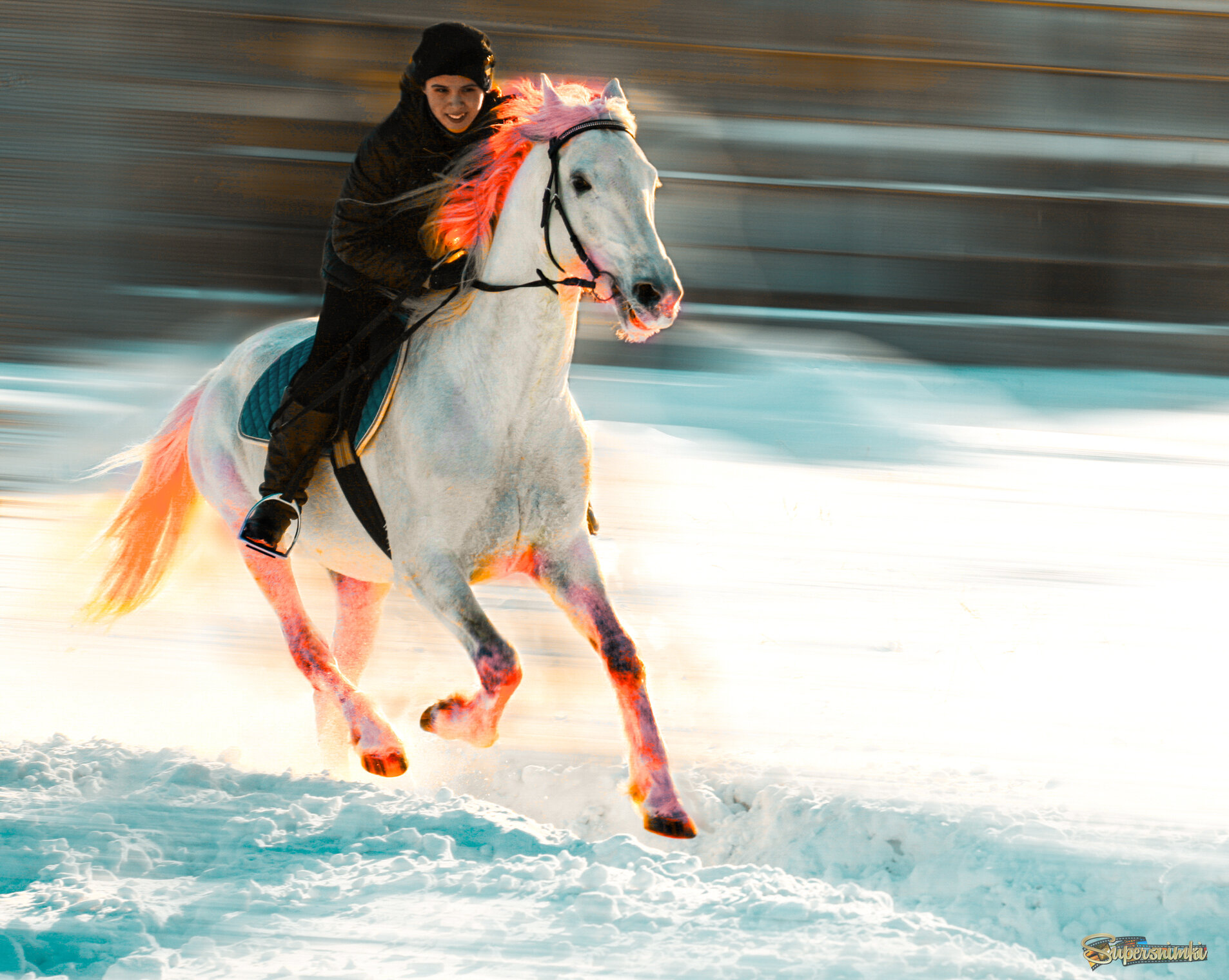 Встречаем "Огненного" Коня"