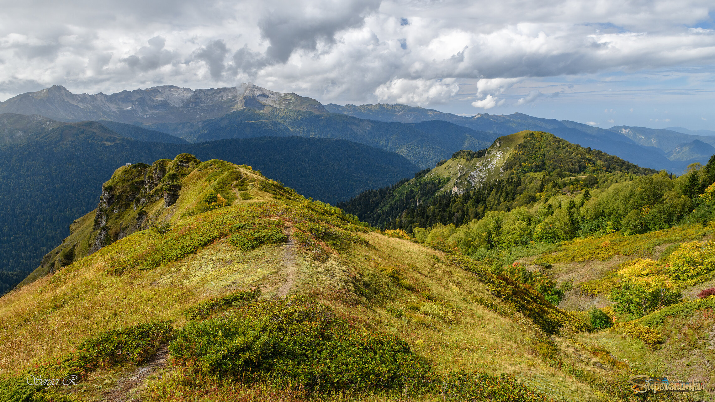 В горах Красной Поляны...