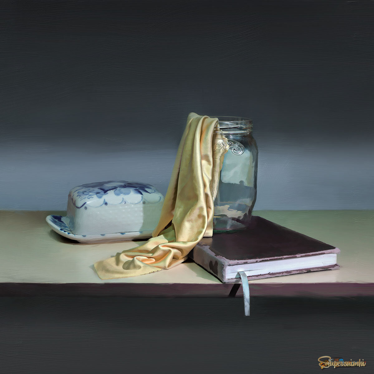 с маслёнкой