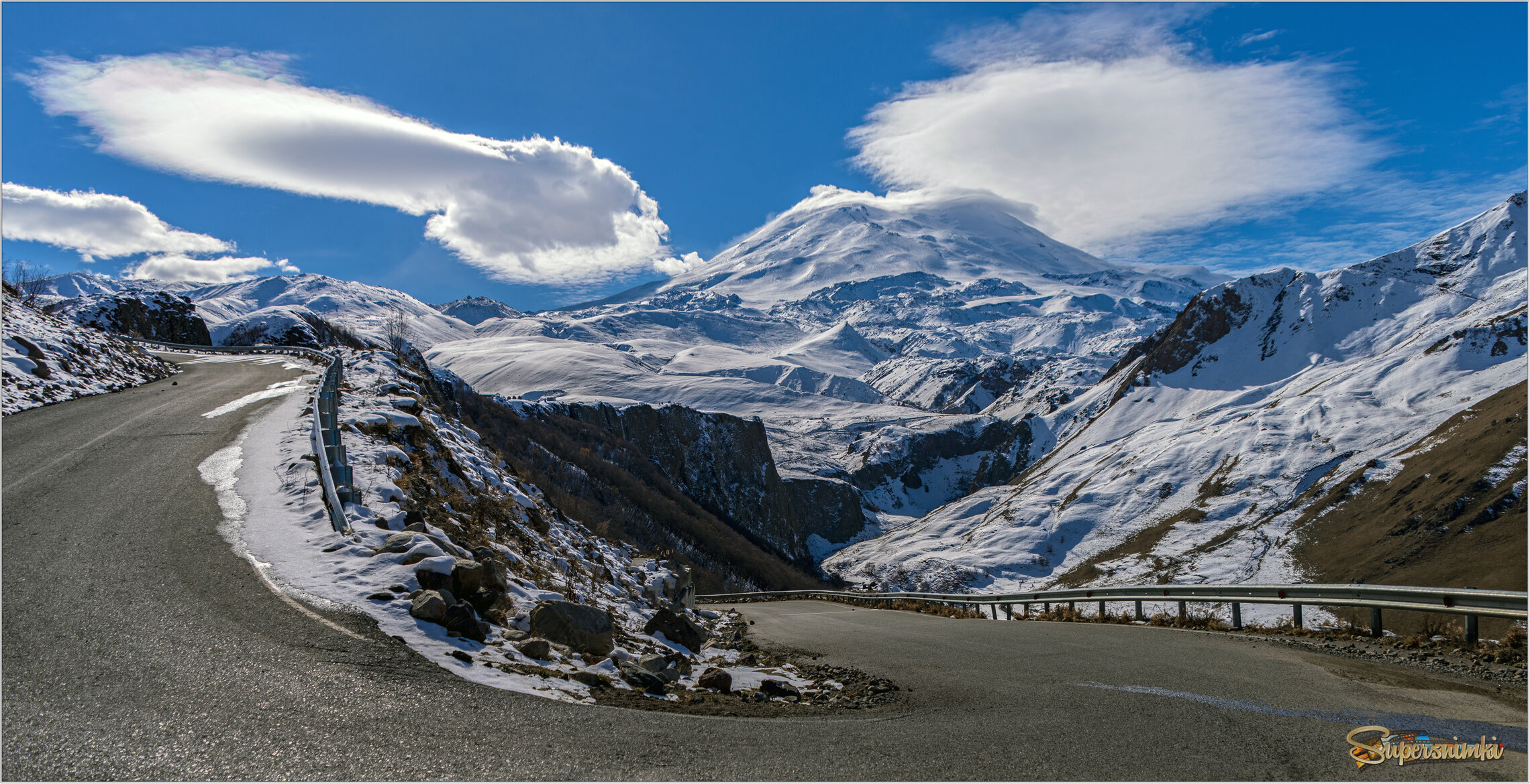 На спуске в долину реки Малка.
