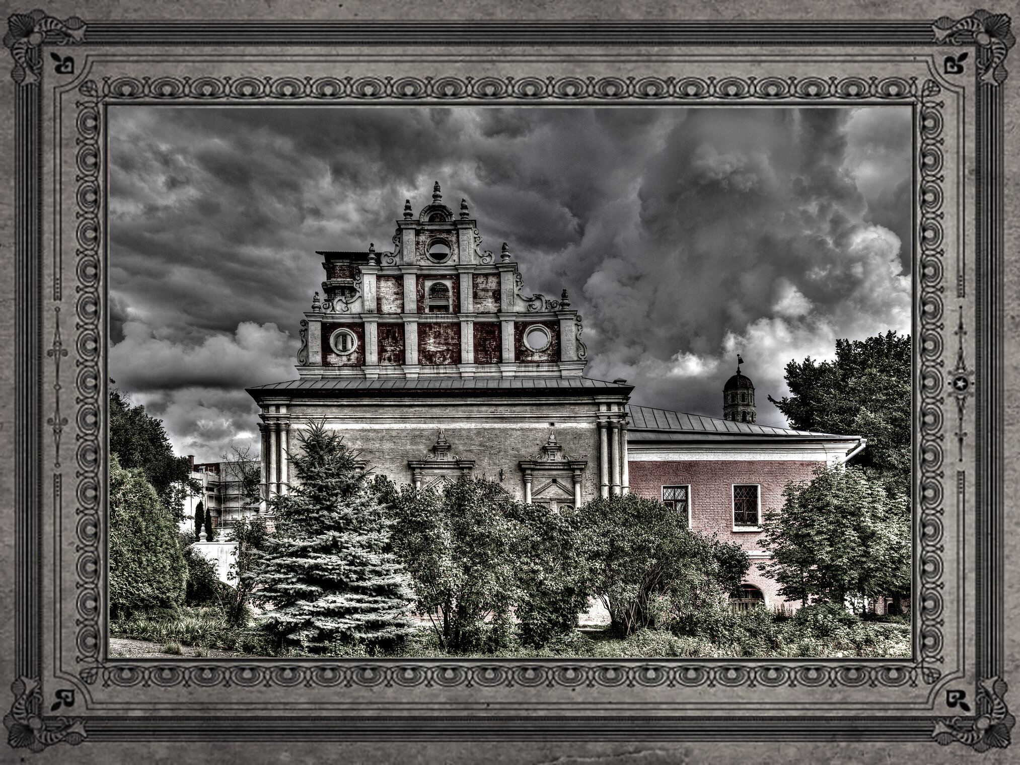 Симонов монастырь. Храм Тихвинской иконы Божьей Матери