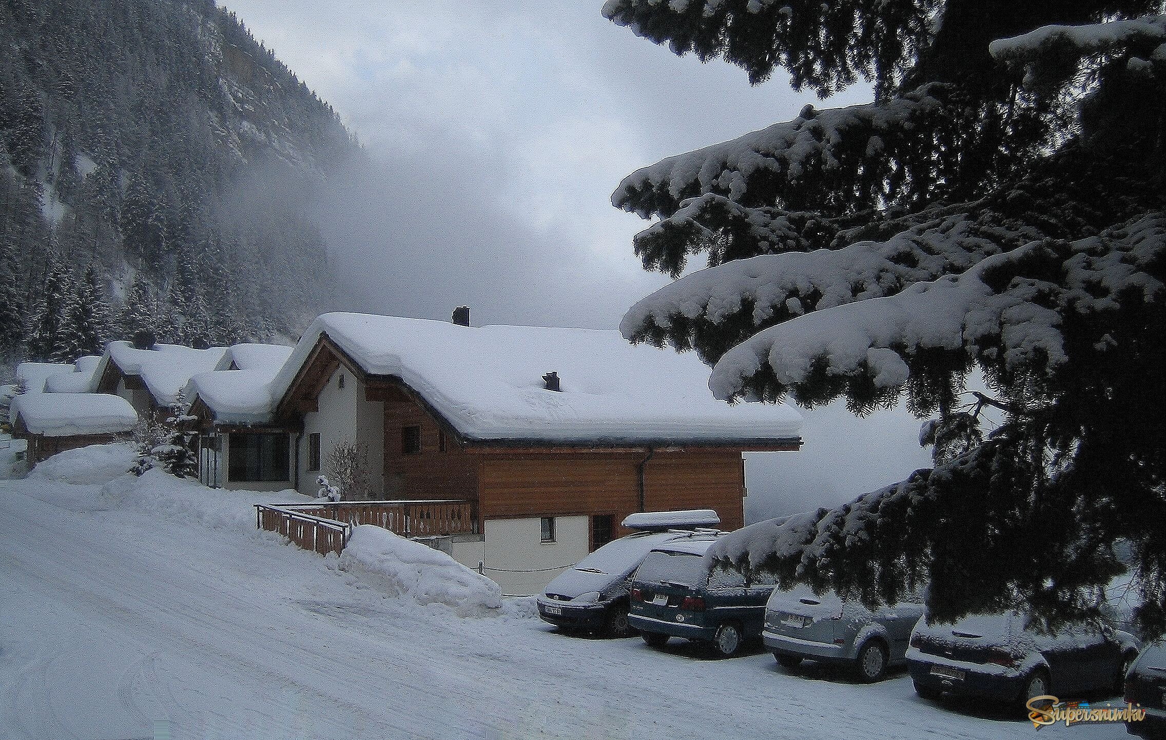 Альпы, туман