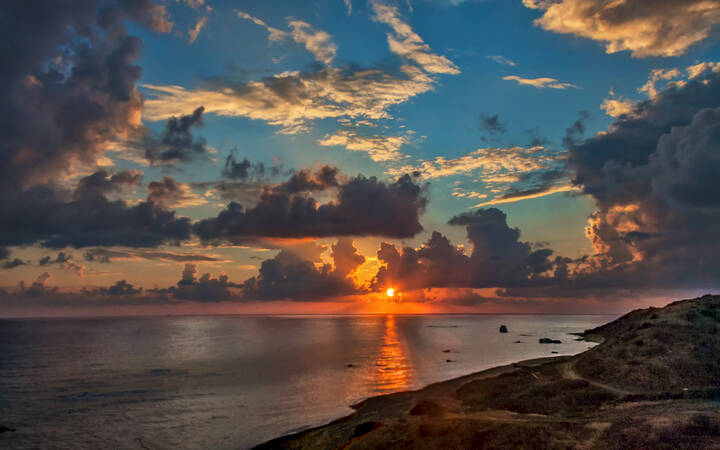 Уходит солнце