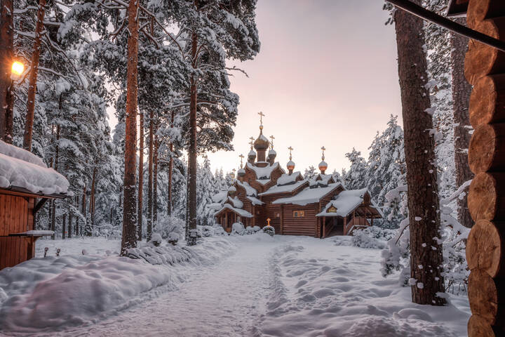 Зима в Сосново