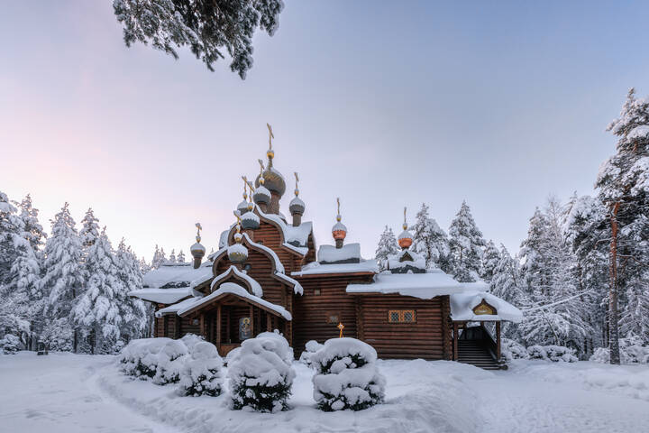 Зима в Сосново