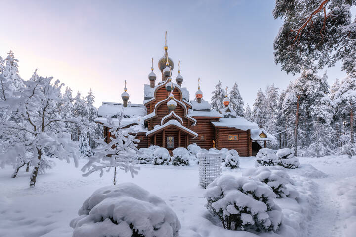 Зима в Сосново