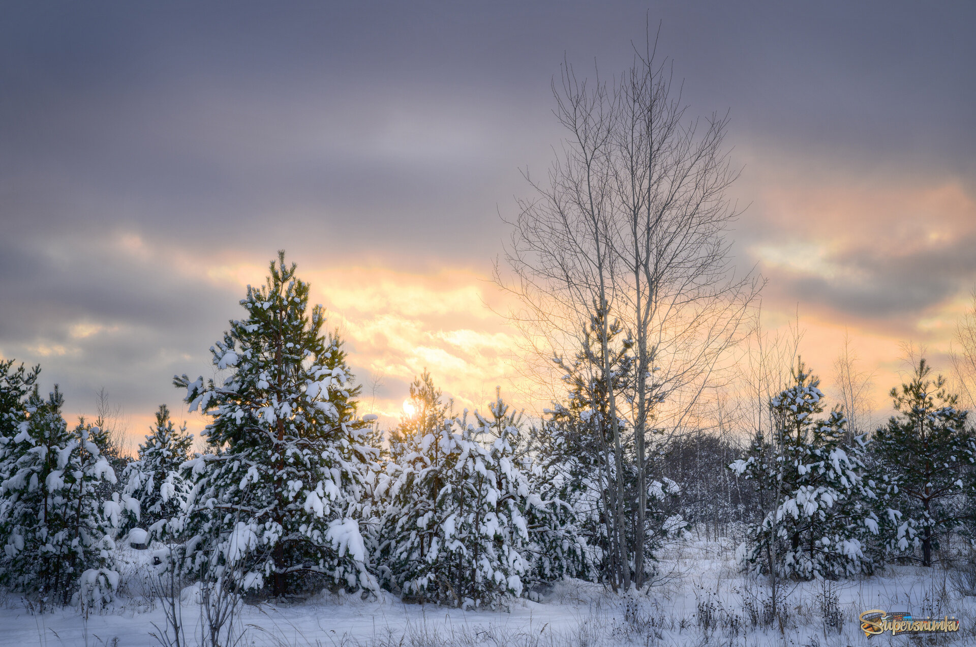 Первый закат в новом году 
