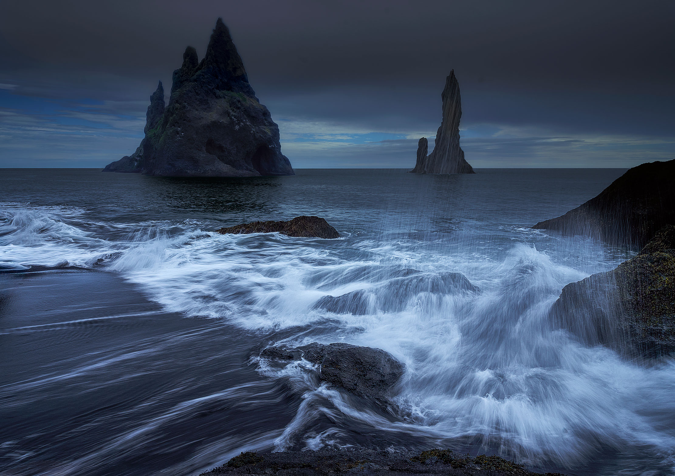 Странные пейзажи Исландии...